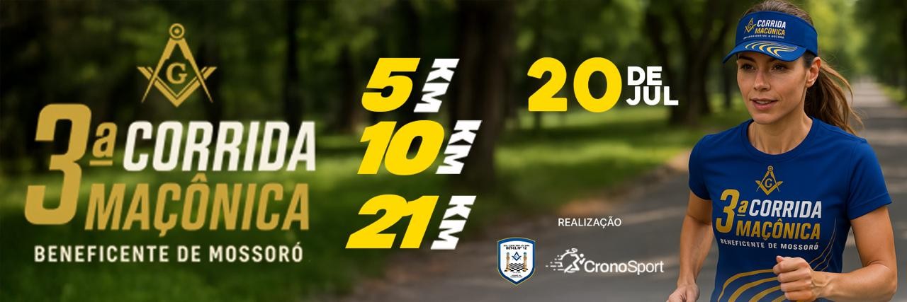 3ª CORRIDA MAÇÔNICA