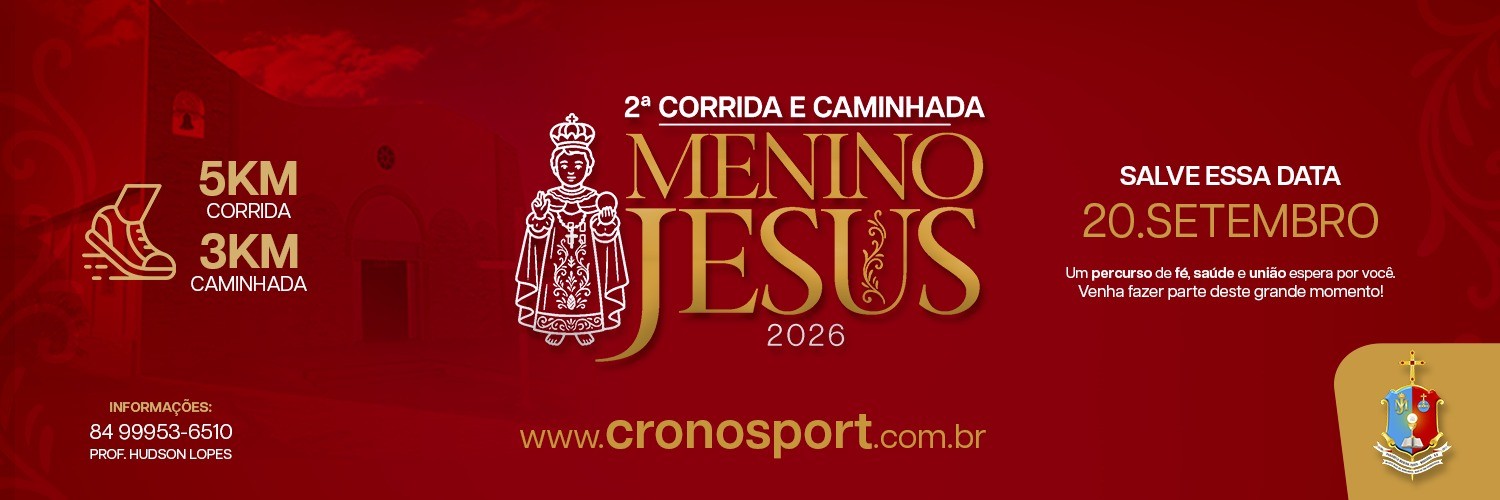 2ª CORRIDA DA IGREJA DO MENINO JESUS