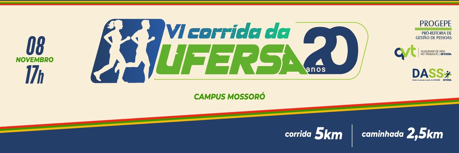 VI CORRIDA E CAMINHADA DA UFERSA 2025